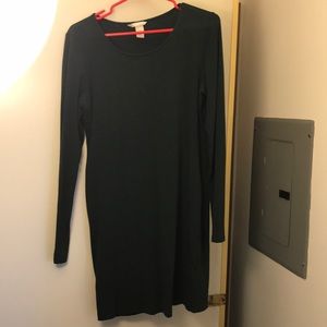 Long sleeve tshirt dress